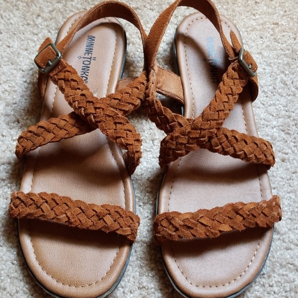 Minnetonka Leather Sandals